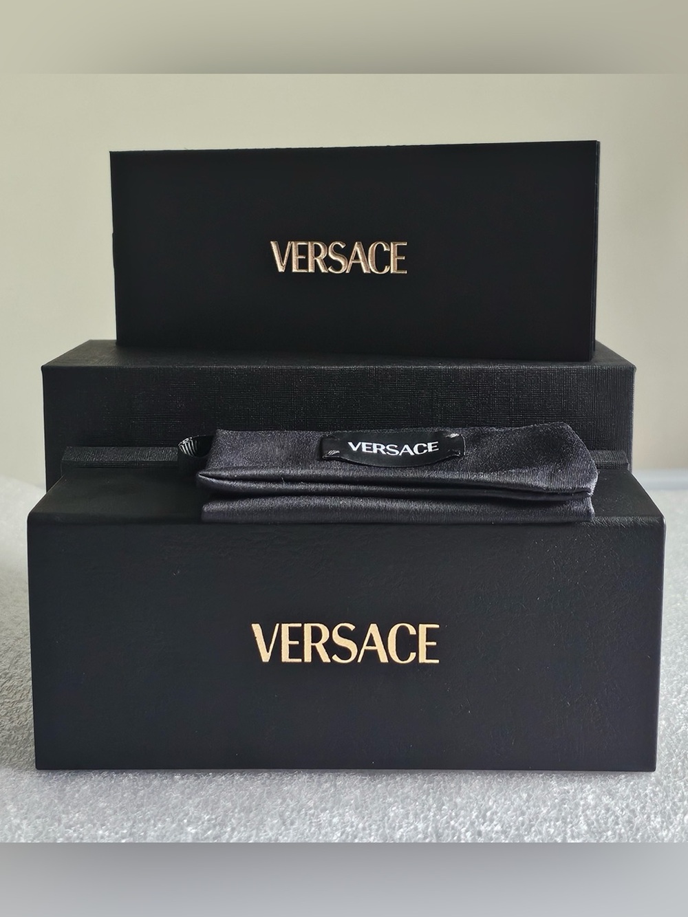 Versace Greca Pilot Sunglasses - VE2289 100287 - Current Season - Picture 5 of 5
